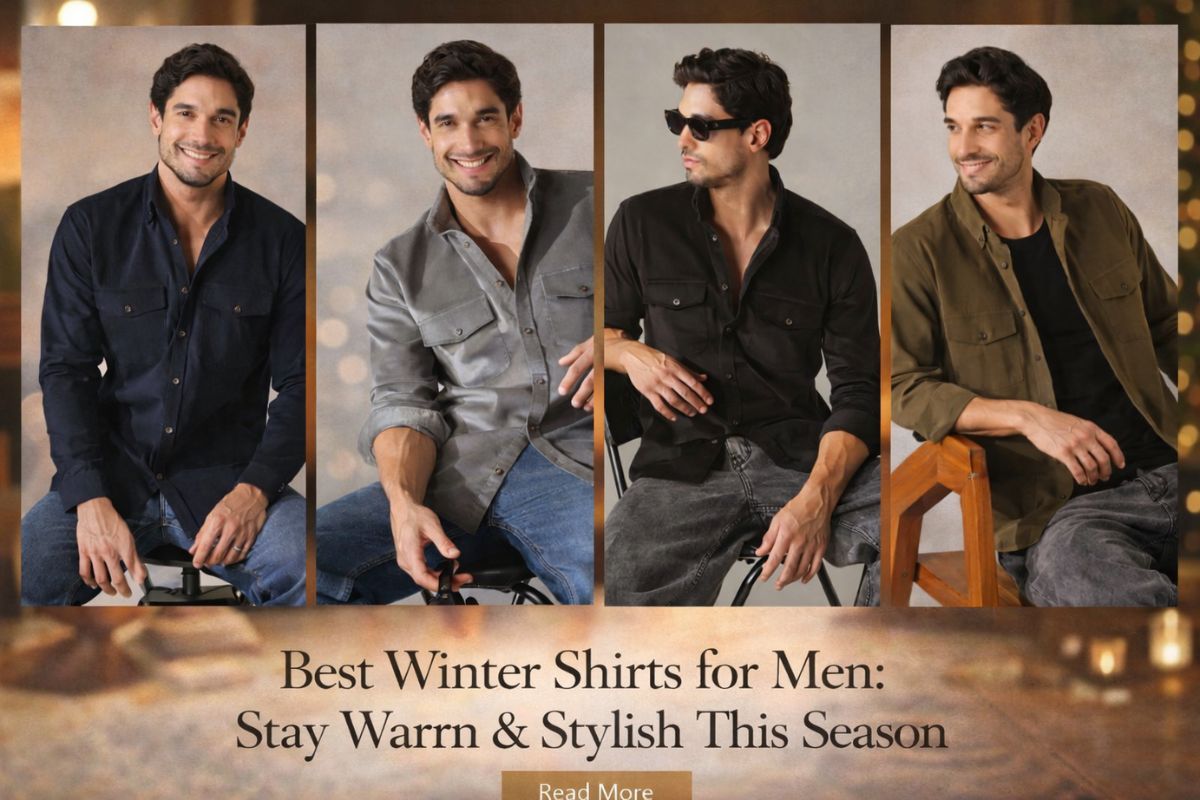 Best Winter Shirts for Men: Stay Warm & Stylish This Season