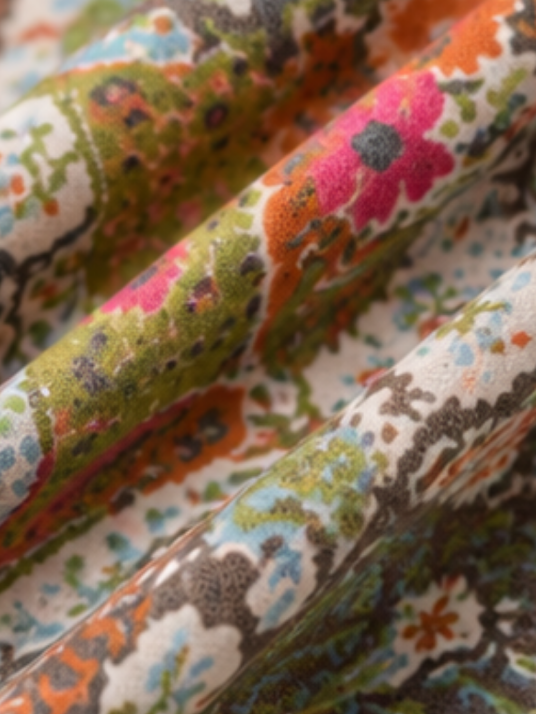 Flare Line Dress - Paisley Dress
