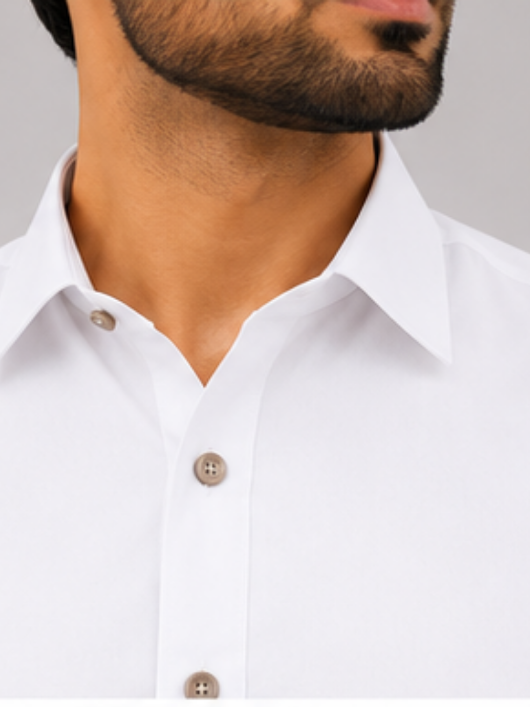 Pathani Kurta Set - Morning White