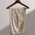 Beige Golden Tissue Georgette Dupatta with Sequin Zari Work Dupatta