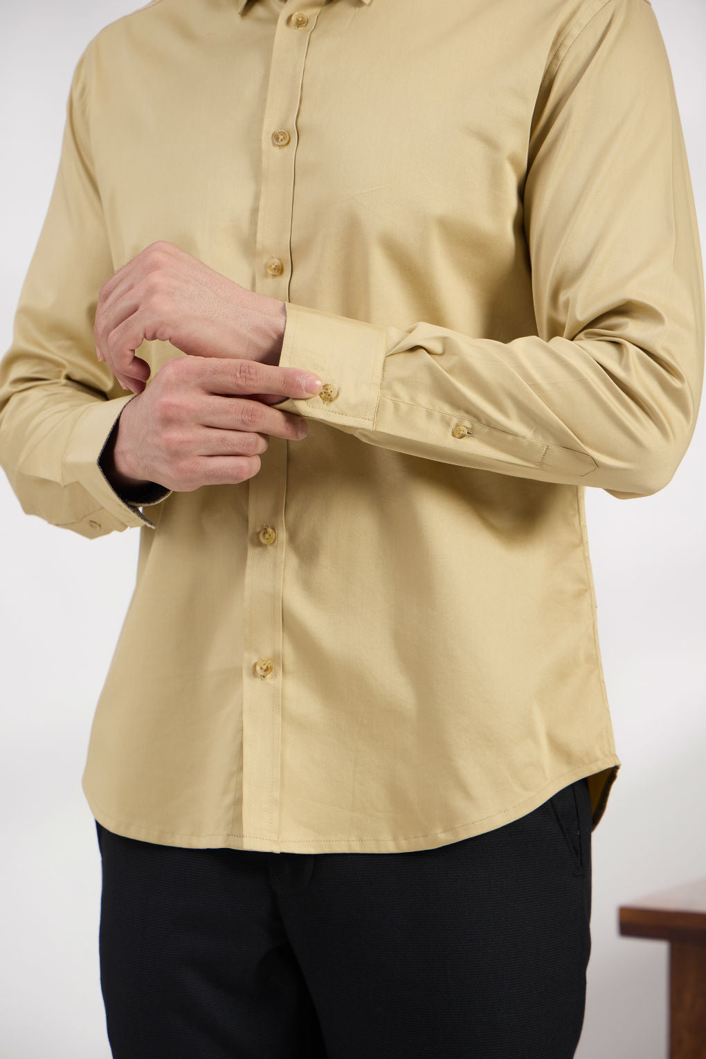 Beige Sand - Premium Cotton Formal Shirt for Men Men's Shirt Men's Shirt