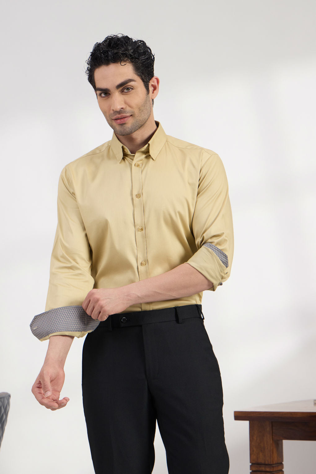 Beige Sand - Premium Cotton Formal Shirt for Men Men's Shirt Men's Shirt