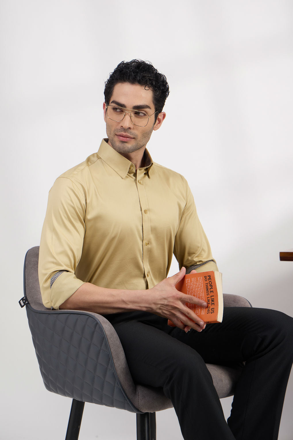 Beige Sand - Premium Cotton Formal Shirt for Men Men's Shirt Men's Shirt