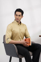 Beige Sand - Premium Cotton Formal Shirt for Men Men's Shirt Men's Shirt