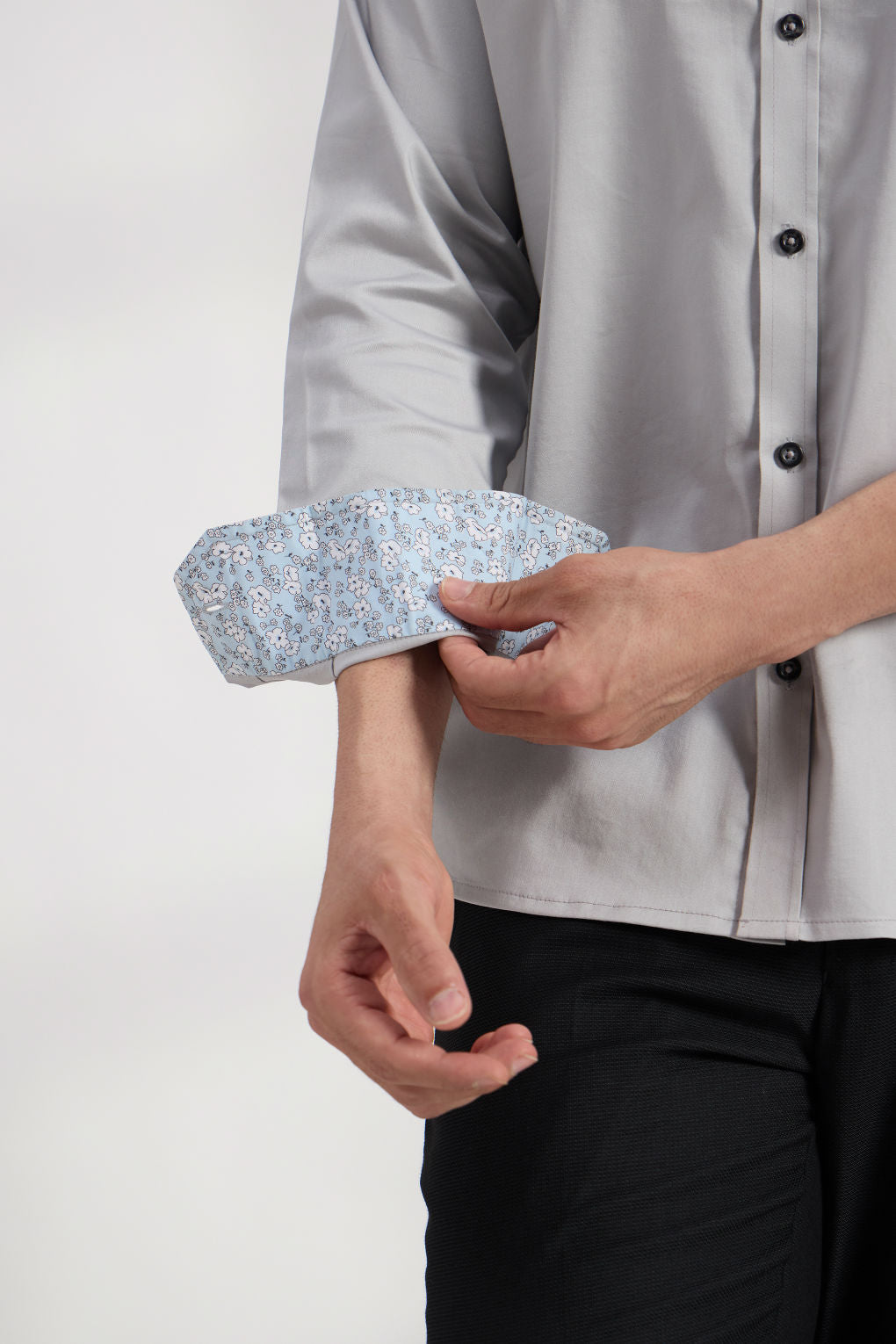 Fog Grey - Premium Cotton Formal Shirt for Men Men's Shirt Men's Shirt