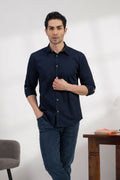 French Navy - Premium Cotton Formal Shirt for Men Men's Shirt Men's Shirt