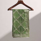 Mehndi Green Georgette Dupatta with Zari Embroidery Dupatta