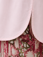 Relaxed Fit Pink Printed Kurta Salwar Set 