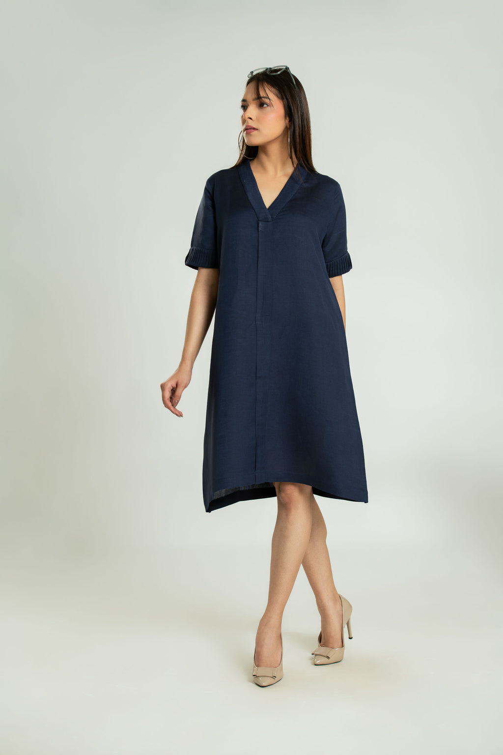 A-line Plated dress