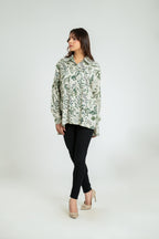 Women's Floral Oversize Fit Shirt