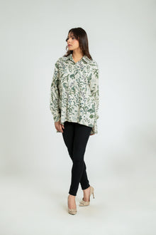 Women's Floral Oversize Fit Shirt