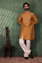 Mizaaj - Men's Mustard Kurta set