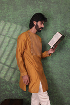 Mizaaj - Men's Mustard Kurta set