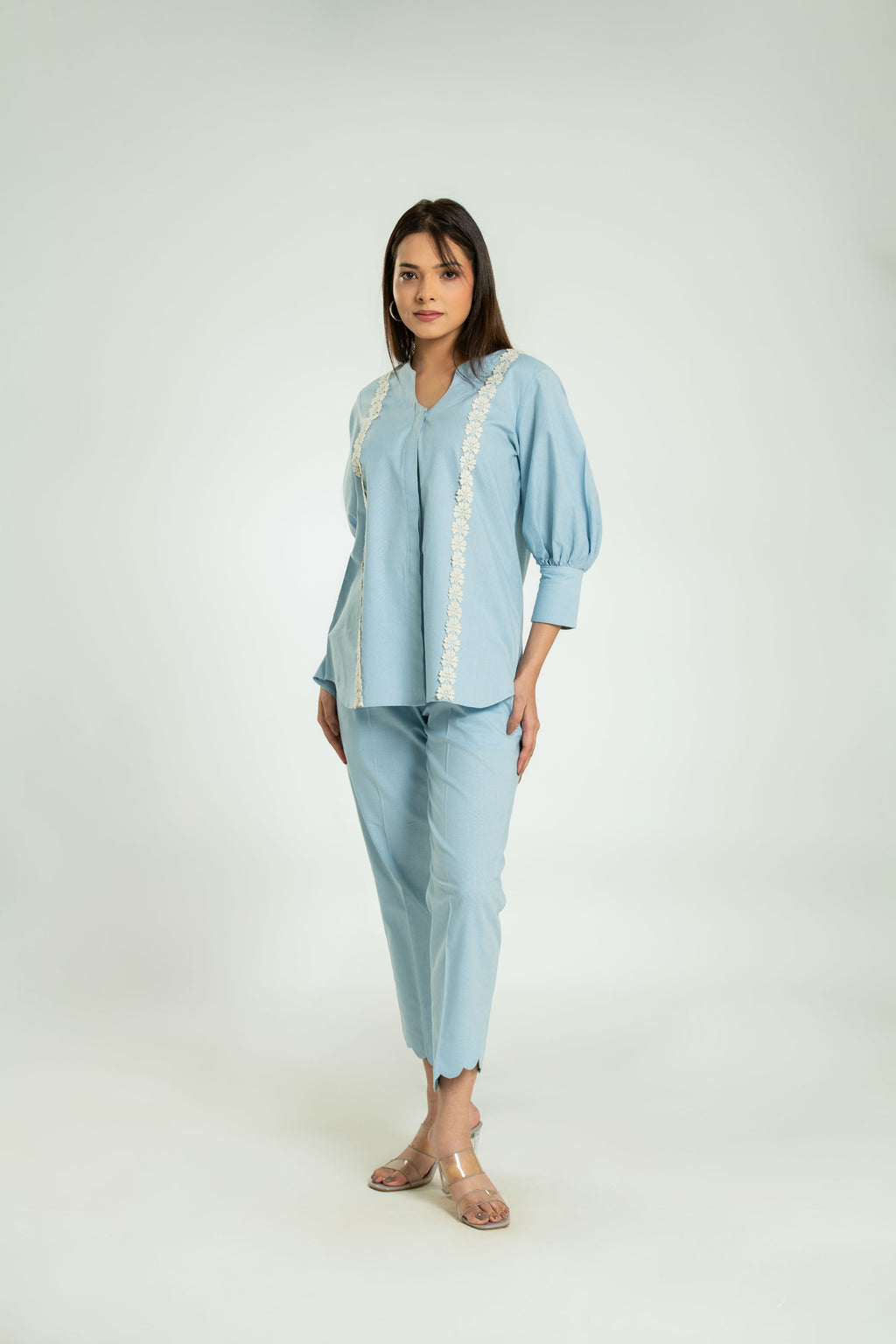 Baloon sleeves co-ord set
