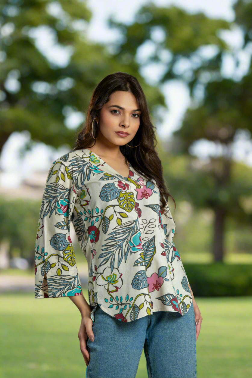 Beige Top for women