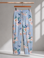 Blue Floral Printed Salwar for Women