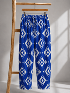 Blue Printed Salwar for Women