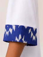 Boxy Sleeves Printed Kurta Salwar Set