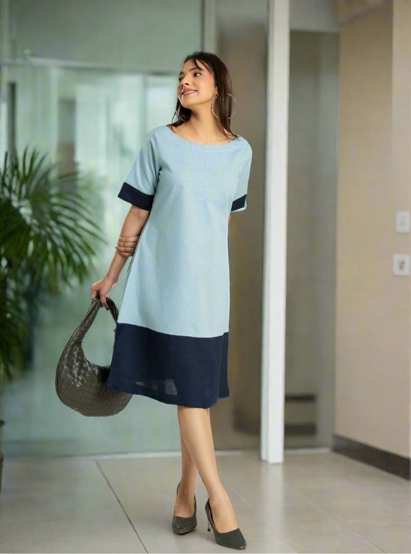 Buy Color blocked Dress