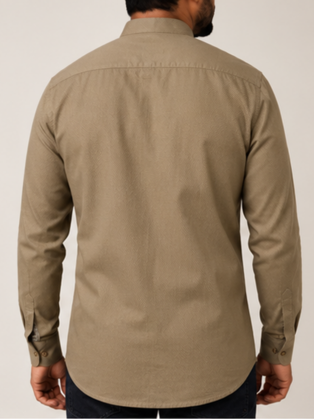 Buy Green Texture Shirt for Men