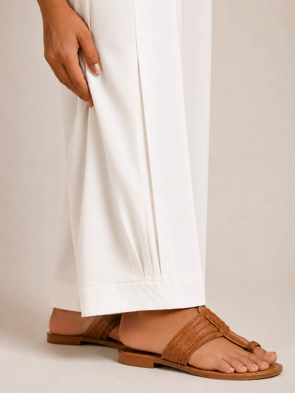 Noor Classic Pathani Set - White