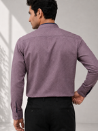Comfort Fabric Purple Shirt for Men