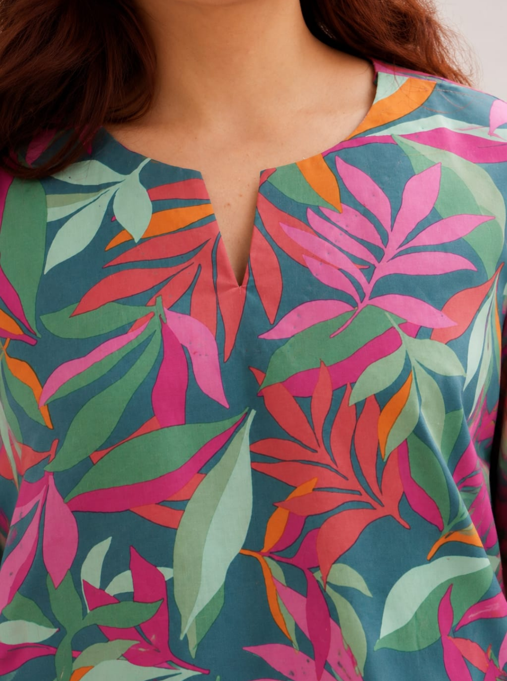 Cotton Multicolor Top for Women
