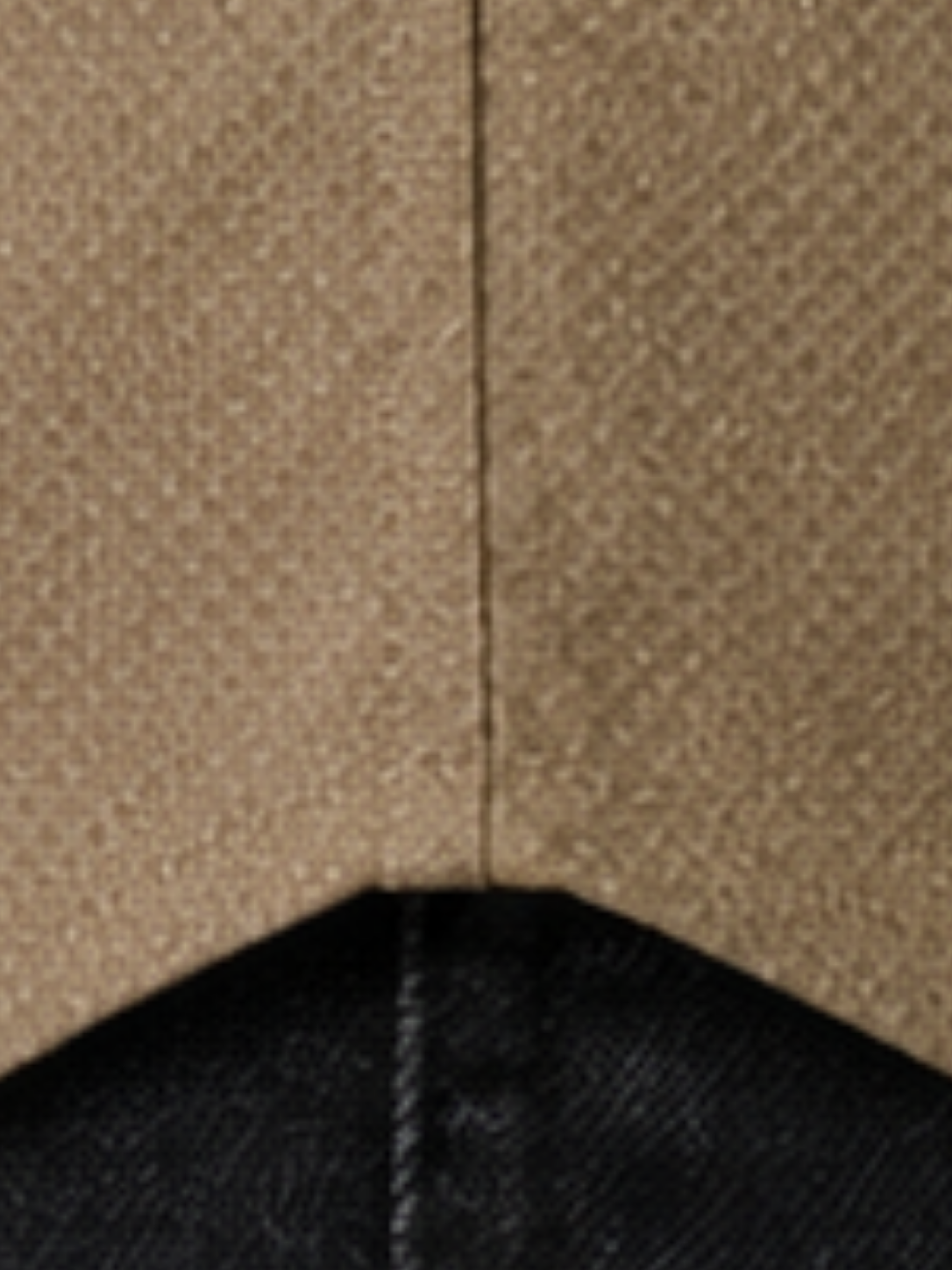 Curved Hem Texture Shirt for Men
