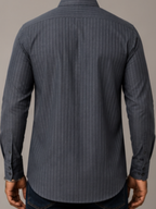 Grey Stripes Short Kurta for men
