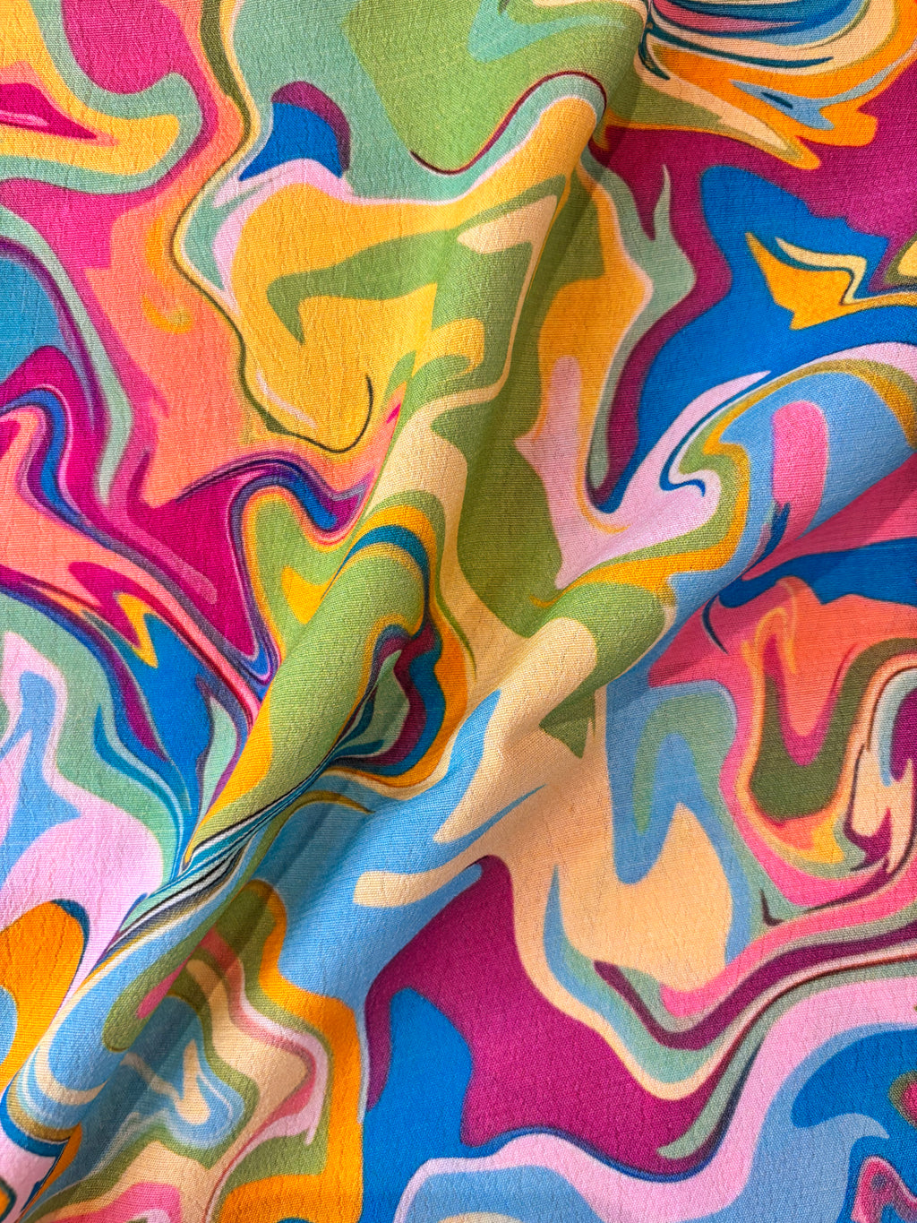 Multicolour Wrap Skirt