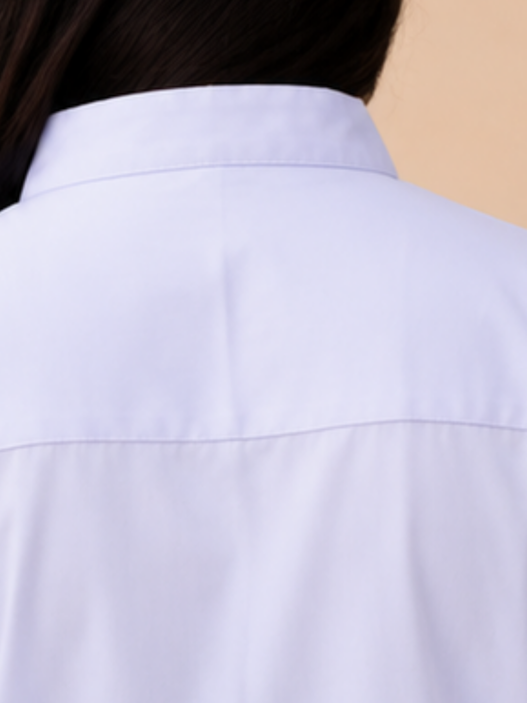 Ice Blue Printed Kurta Yoke Detail