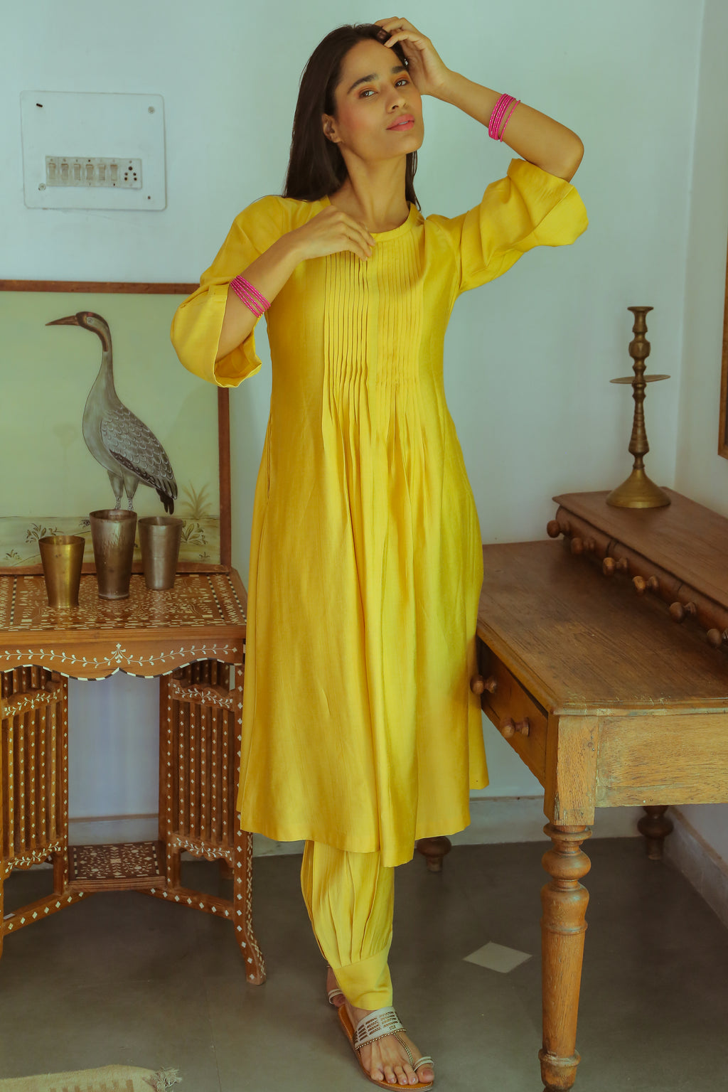 Women’s Golden Yellow Co-Ord Set