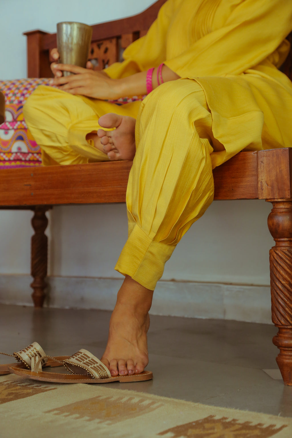 Women’s Golden Yellow Co-Ord Set