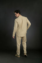 Men's Flap Pocket Linen Co-Ord Co-Ord Set