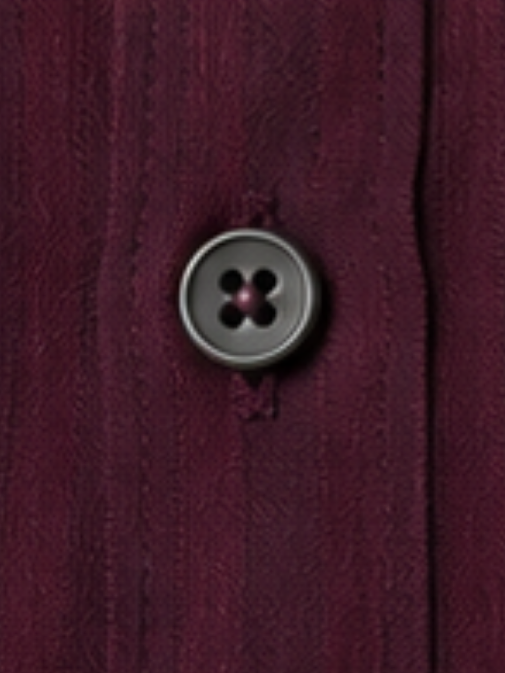 Maroon Short Kurta button detail