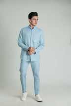 Men's Flap Pocket Linen Co-Ord Co-Ord Set