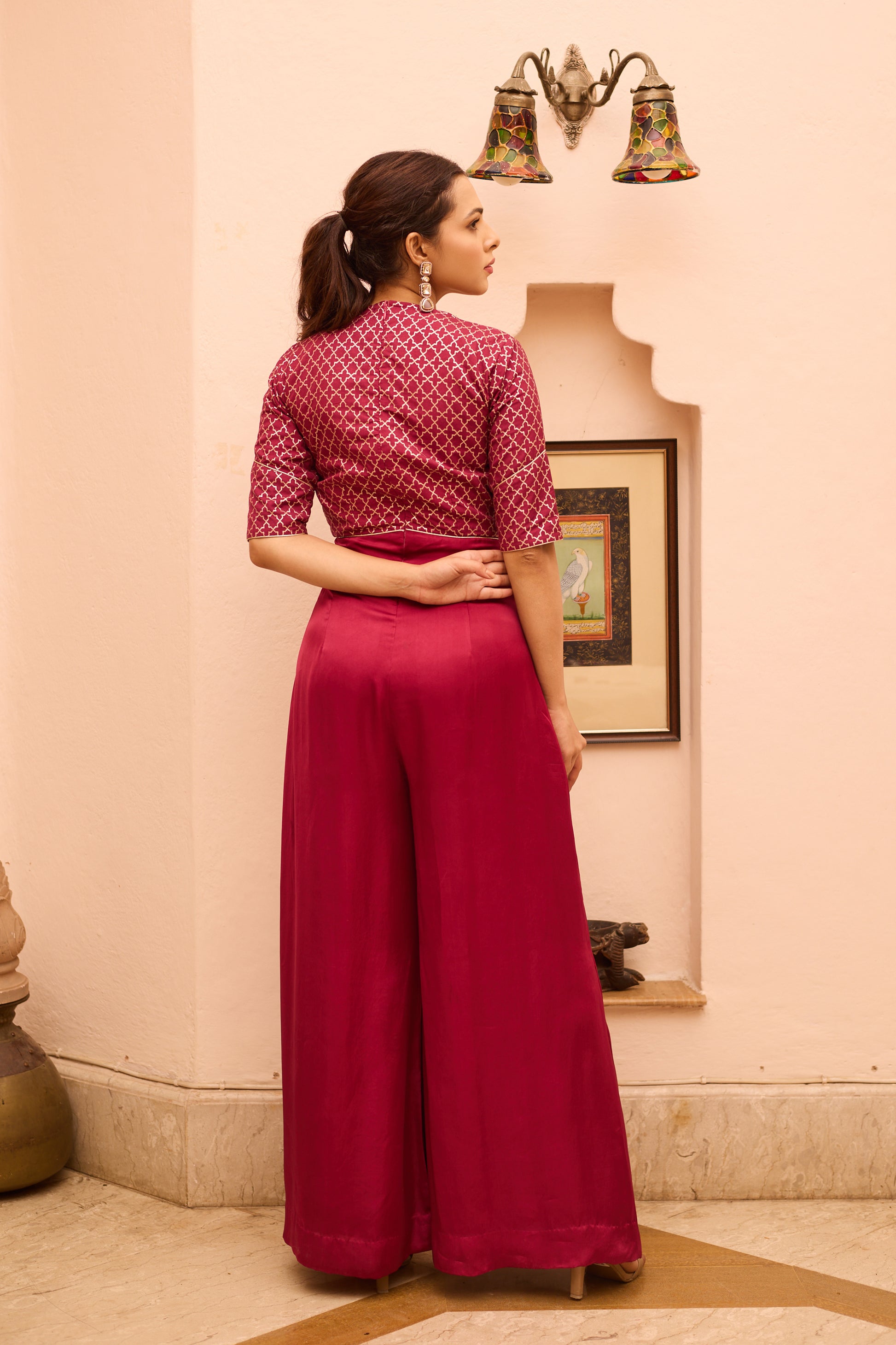Nura - Silk luxurious jumpsuit