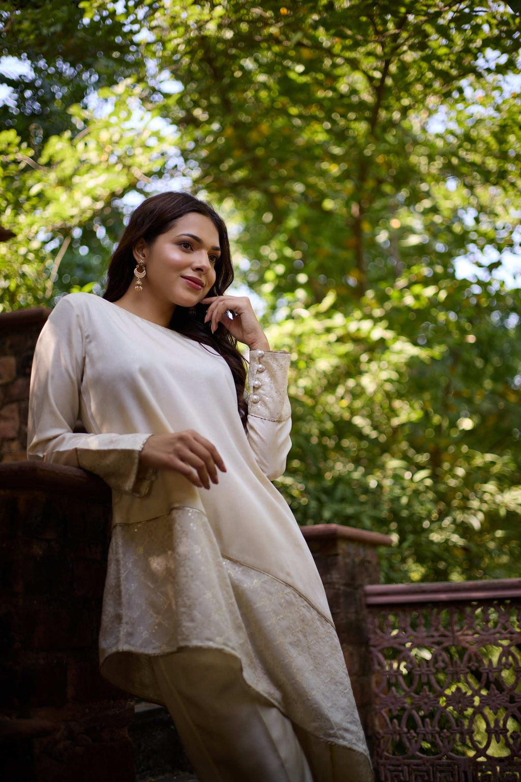 Faiz & Fiza - Band Collar & One-Sided Men Women Twin Set Twinning Statement