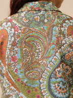 Paisley Print Multicolor Women Dress