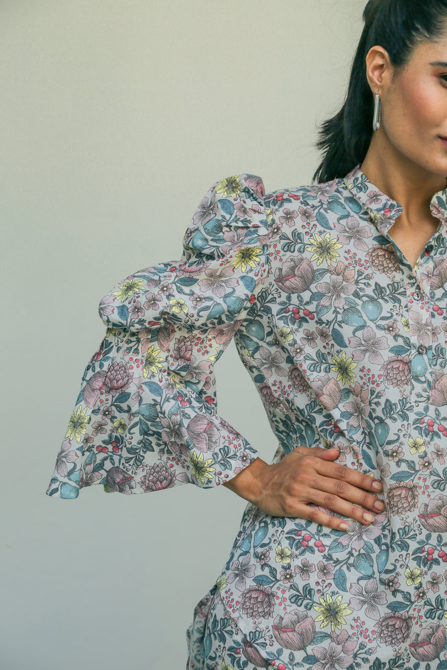 Women’s Floral Print Co-Ord Set Co-Ord Set Short Co-Ord Set