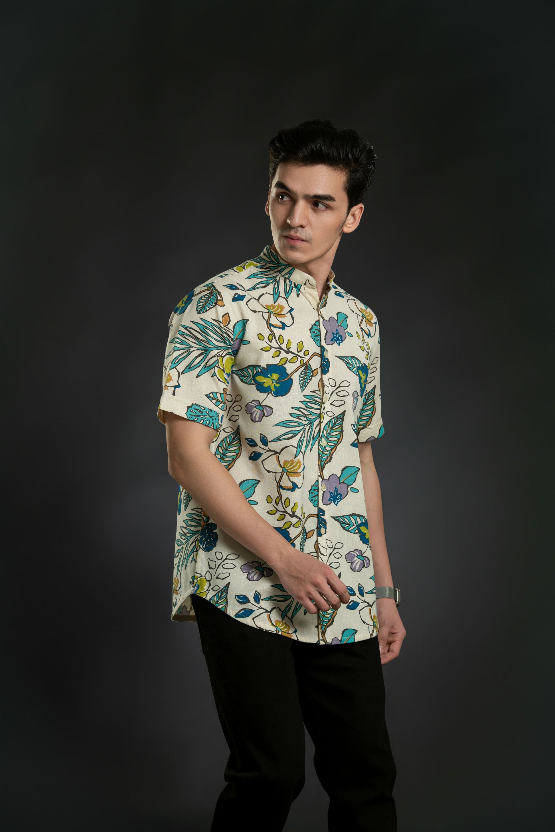 Premium cotton beige shirt