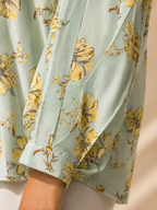 Relaxed Fit Printed Blue Top for Women 