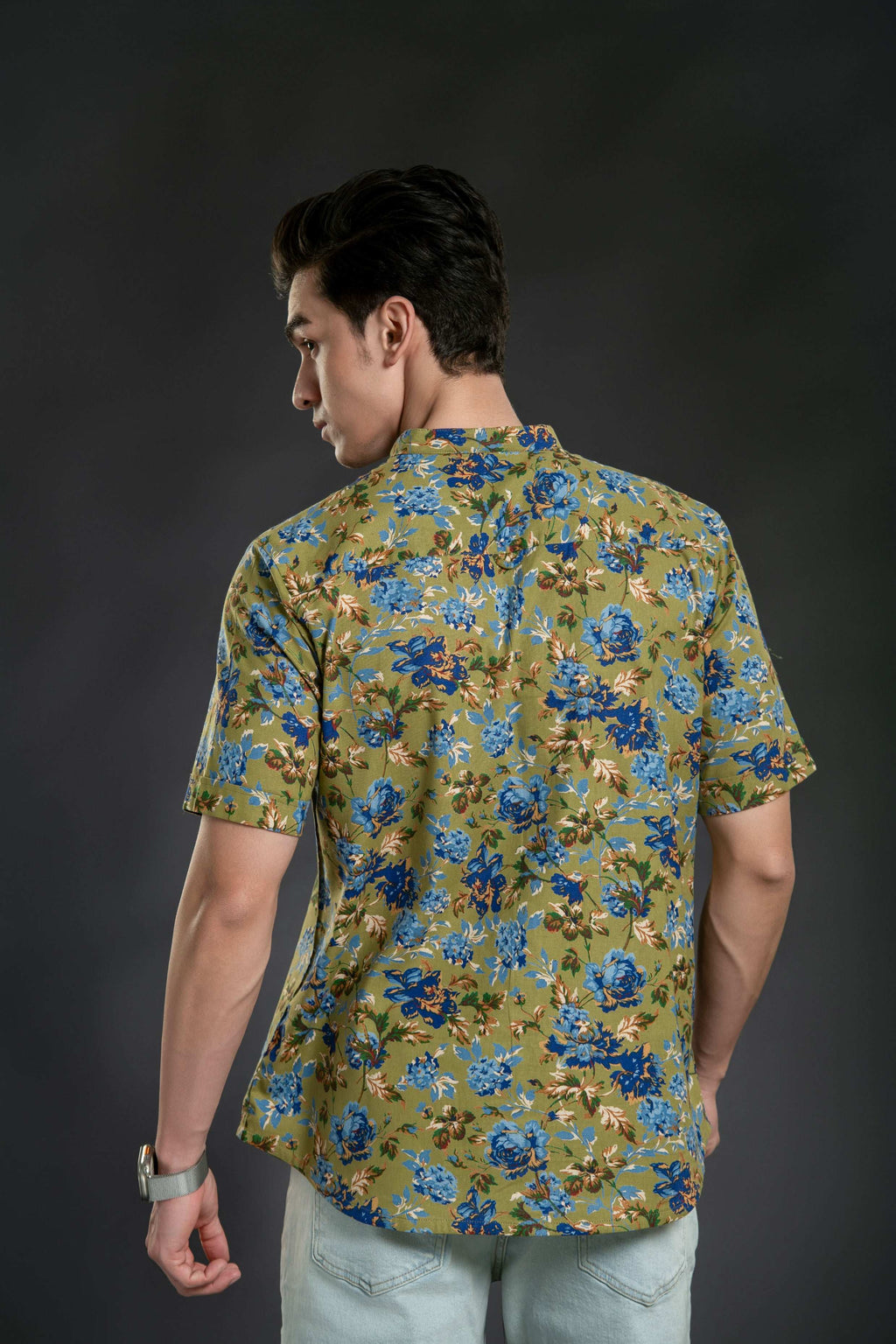 Floral Print Short Sleeve Shirt Casual Shirt