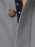 Texture Fabric Design Blue Shirt