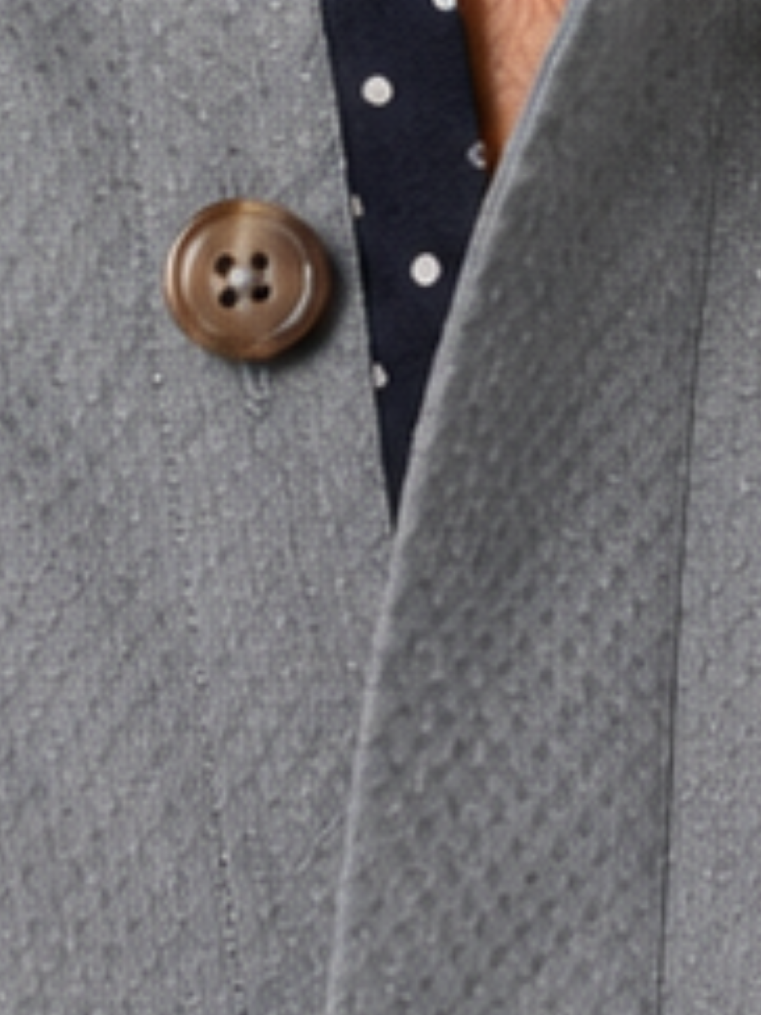 Texture Fabric Design Blue Shirt