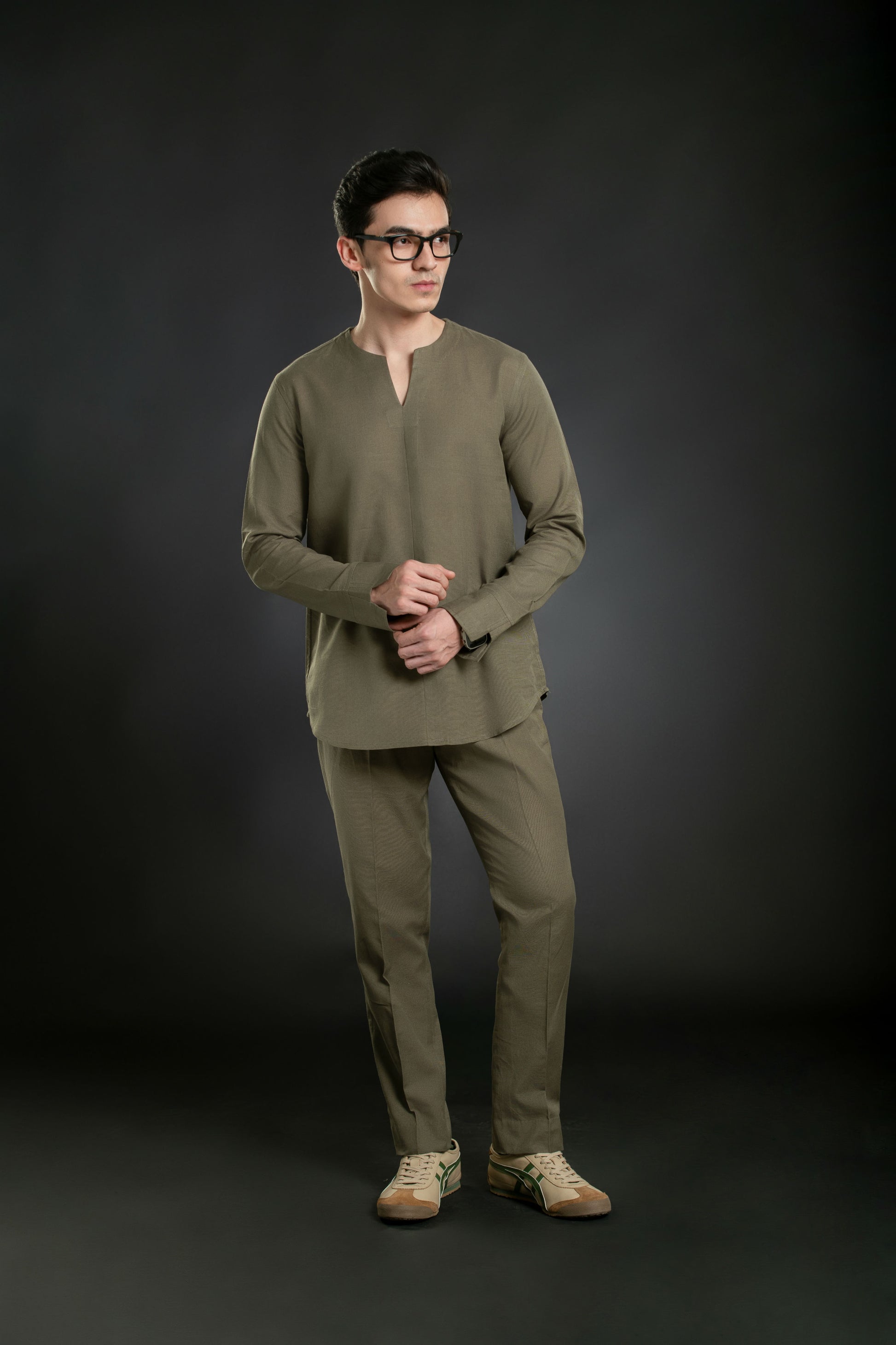 V-neck Co-ord set