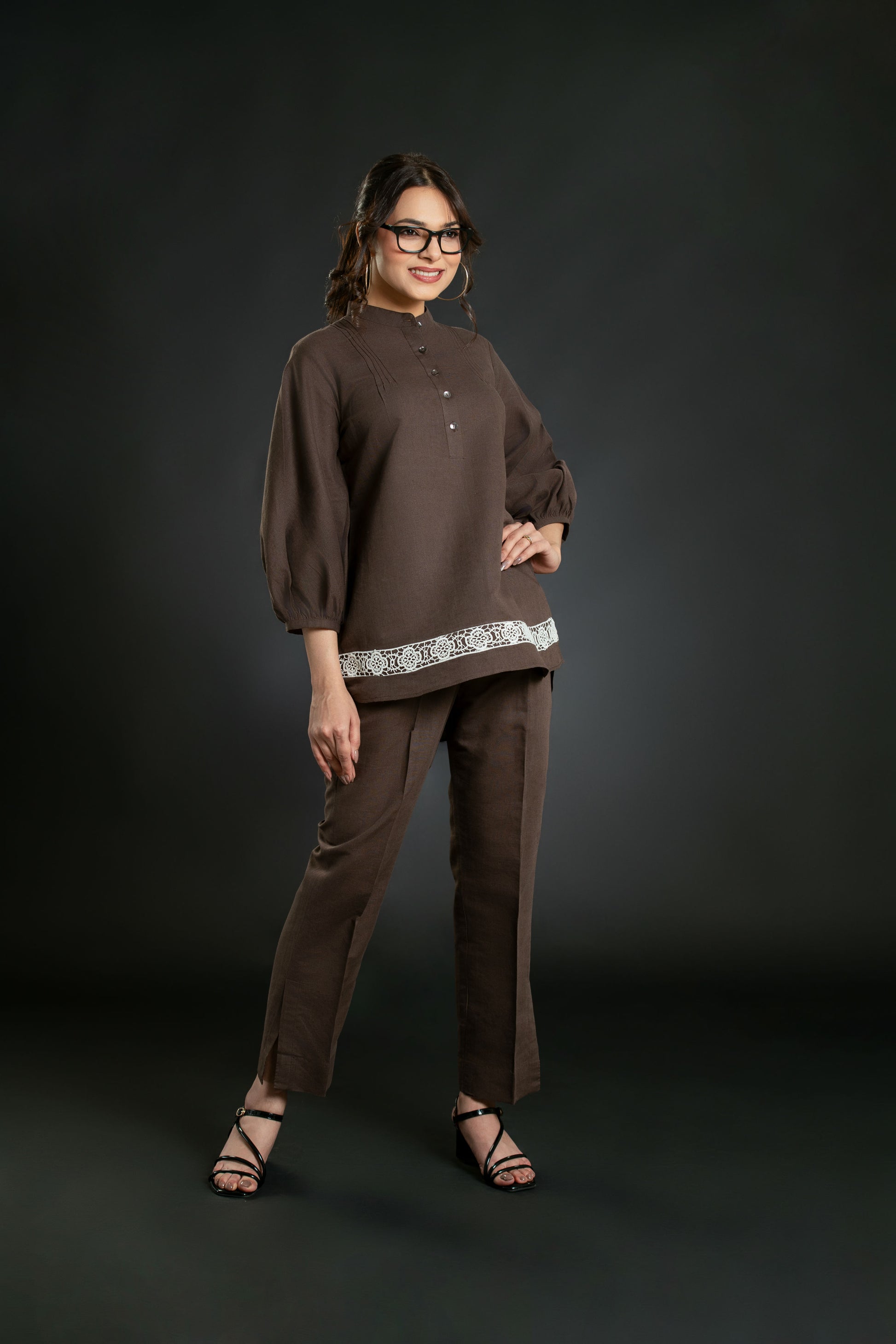 White Crocket Women Co-ords