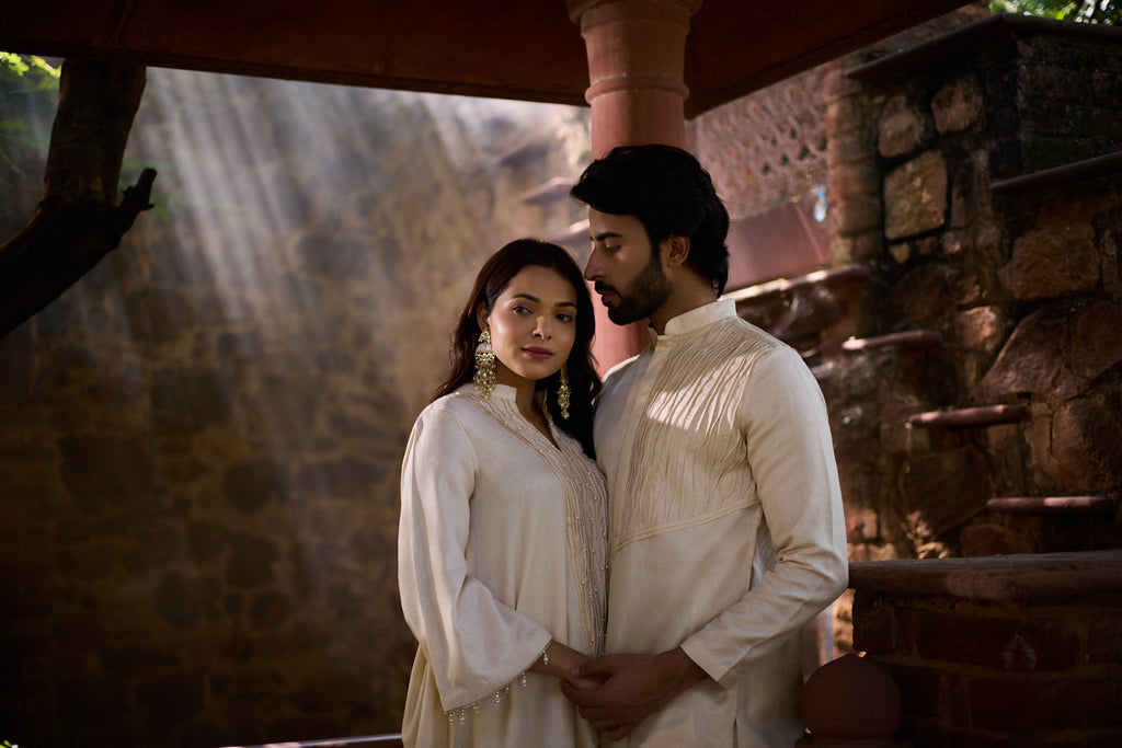 Nayaab & Noor - swatch design bell sleeves Kurta Twin Set