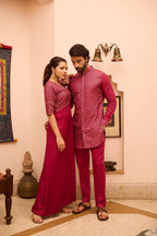 Nuraz & Nura - Festive Occasions Silk Men Women Twin Set Twinning Statement