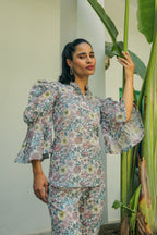 Women’s Floral Print Co-Ord Set Co-Ord Set Short Co-Ord Set